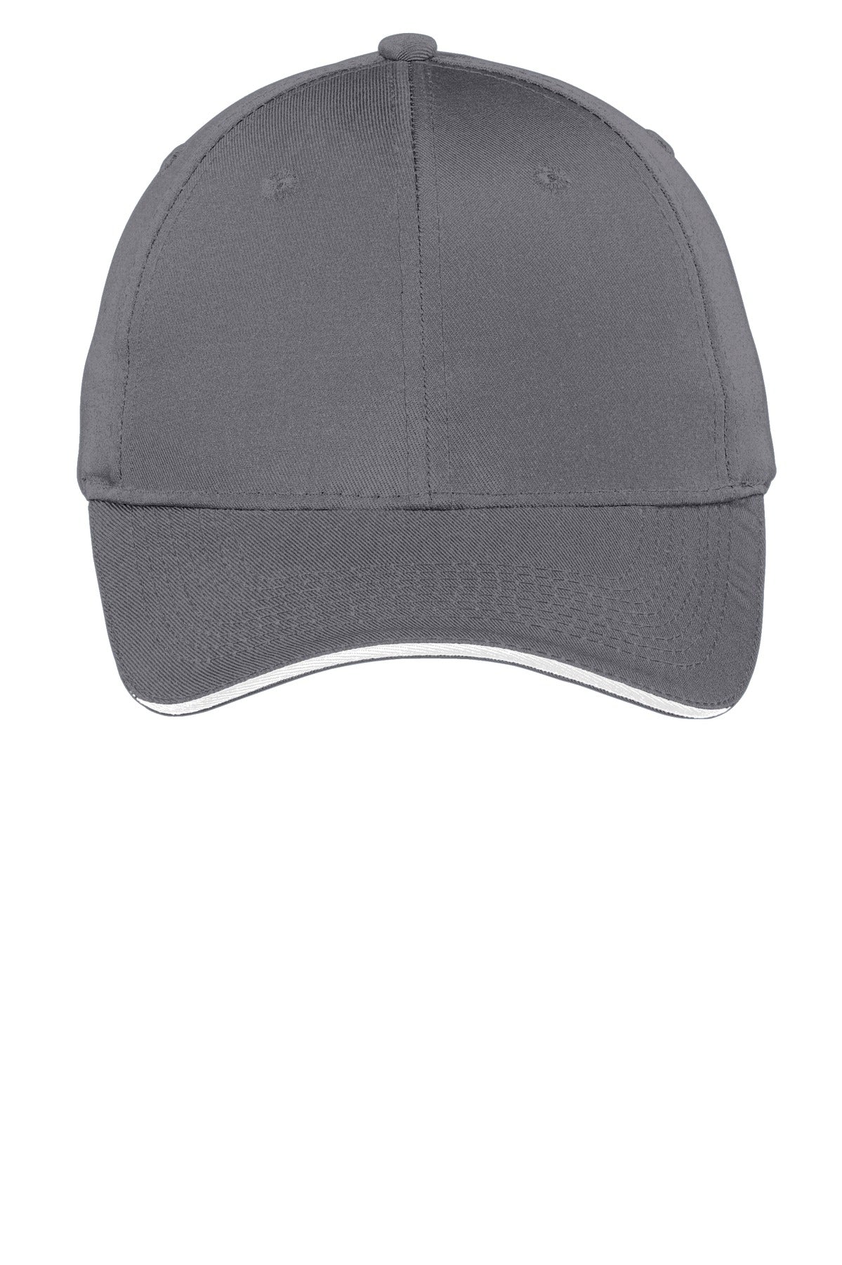 Port & Company Sandwich Bill Cap.  CP85