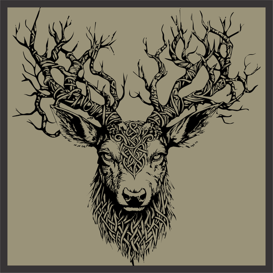 Celtic Knot Deer [OUT-INK-001]