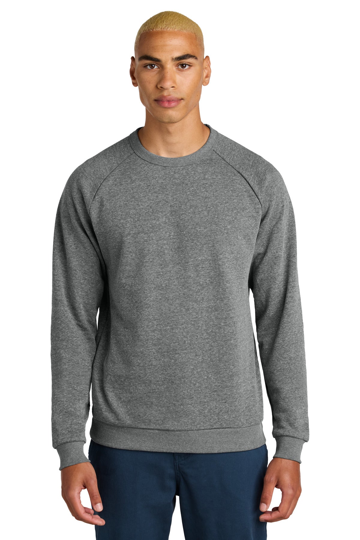 District Perfect Tri Fleece Crewneck Sweatshirt DT1304