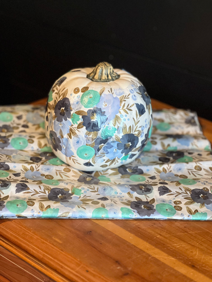 Eat. Drink. Create.  Fall Themed Decoupage Pumpkins.