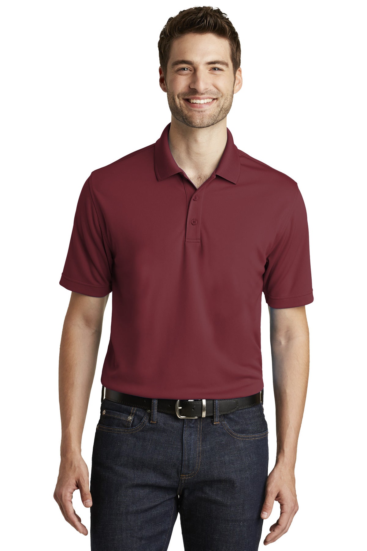 Port Authority Dry Zone UV Micro-Mesh Polo. (Dark Colors) K110 (Embroidery)