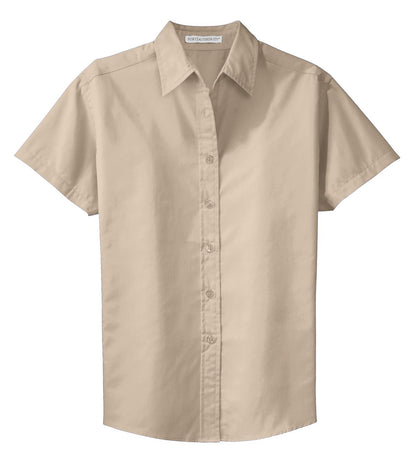 Port Authority® Ladies Short Sleeve Easy Care Shirt (Medium Colors) L508