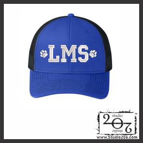 Snapback Trucker Cap - LMS (Embroidered)