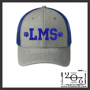 Snapback Trucker Cap - LMS (Embroidered)