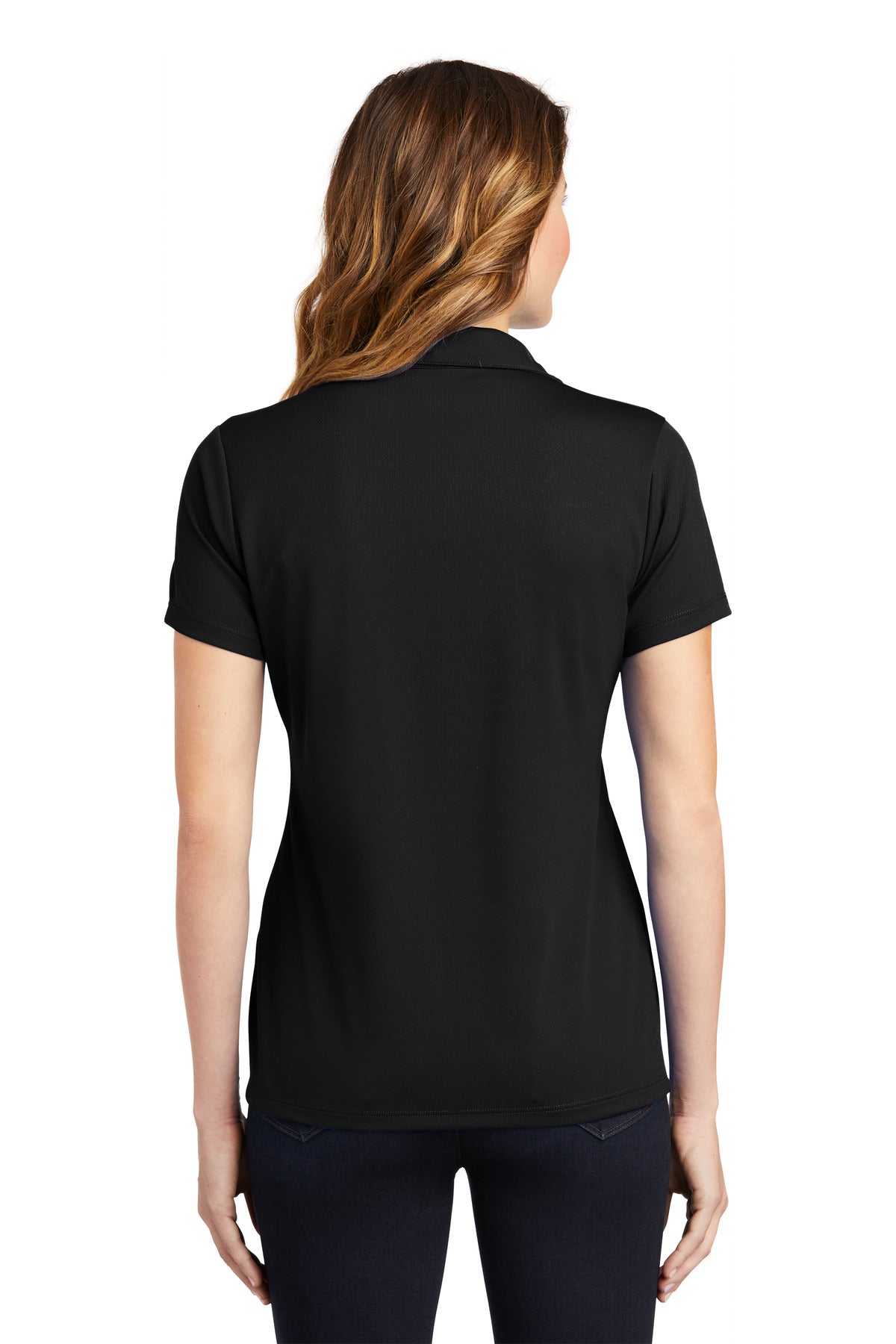 Sport-Tek Ladies PosiCharge RacerMesh Polo. (Dark Colors) LST640