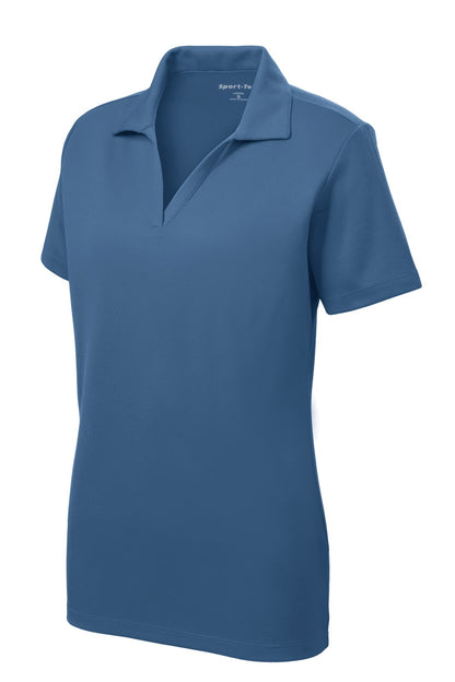 Sport-Tek Ladies PosiCharge RacerMesh Polo. (Dark Colors) LST640 (Embroidery)