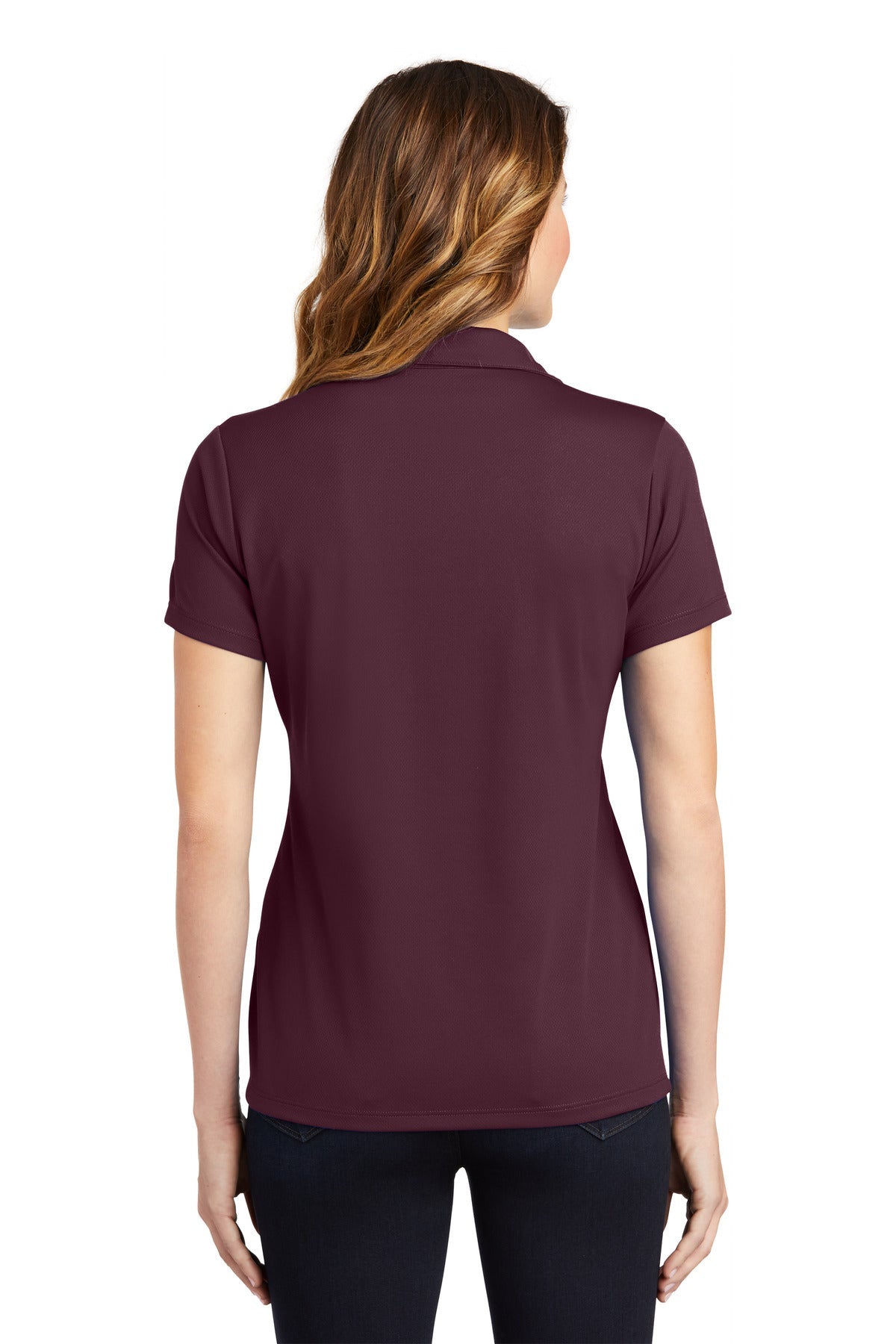 Sport-Tek Ladies PosiCharge RacerMesh Polo. (Dark Colors) LST640