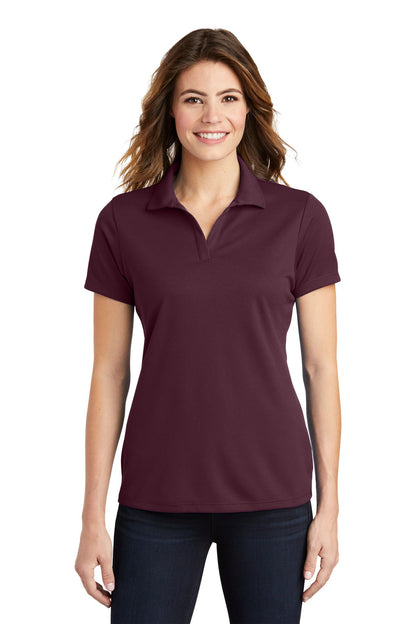 Sport-Tek Ladies PosiCharge RacerMesh Polo. (Dark Colors) LST640 (Embroidery)