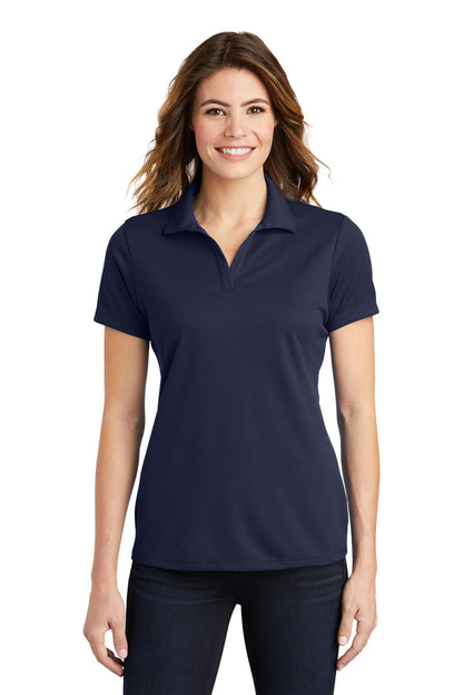 Sport-Tek Ladies PosiCharge RacerMesh Polo. (Dark Colors) LST640 (Embroidery)