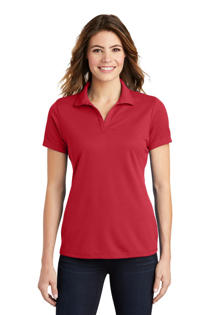 Sport-Tek Ladies PosiCharge RacerMesh Polo. (Dark Colors) LST640 (Embroidery)