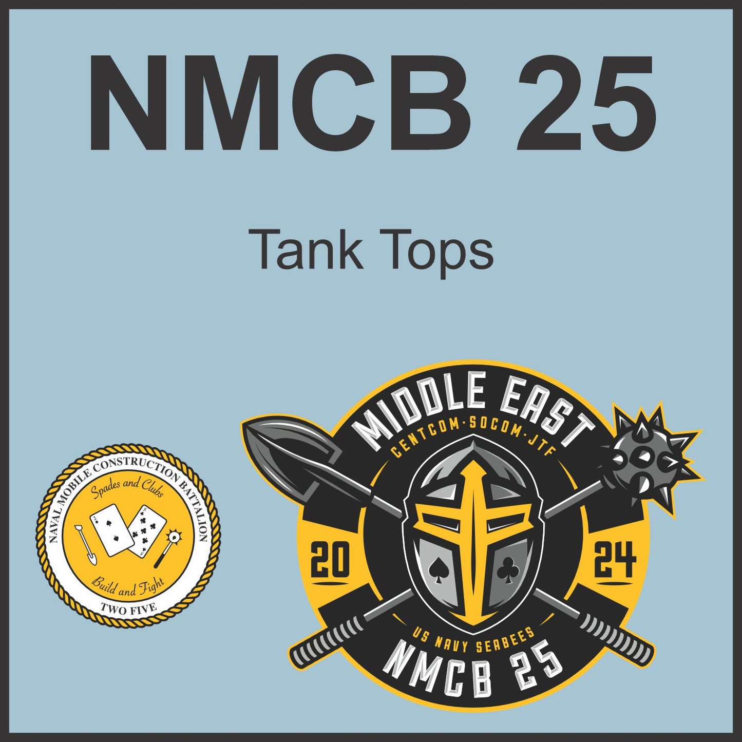 NMCB 25 Tank Top 9360 (Ship to you at US Address)