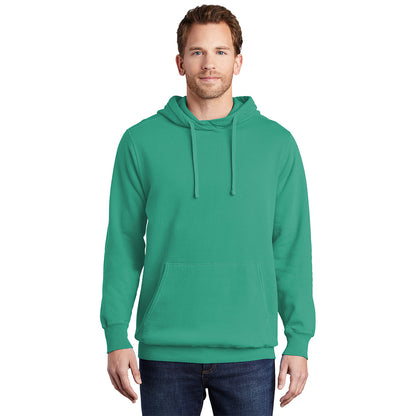 Port & Company Beach Wash Garment-Dyed Pullover Hooded Sweatshirt. PC098H