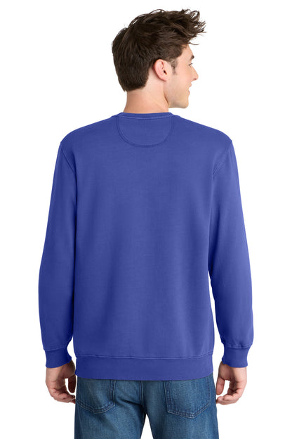Port & Co Beach Wash Garment-Dyed Crewneck Sweatshirt PC098