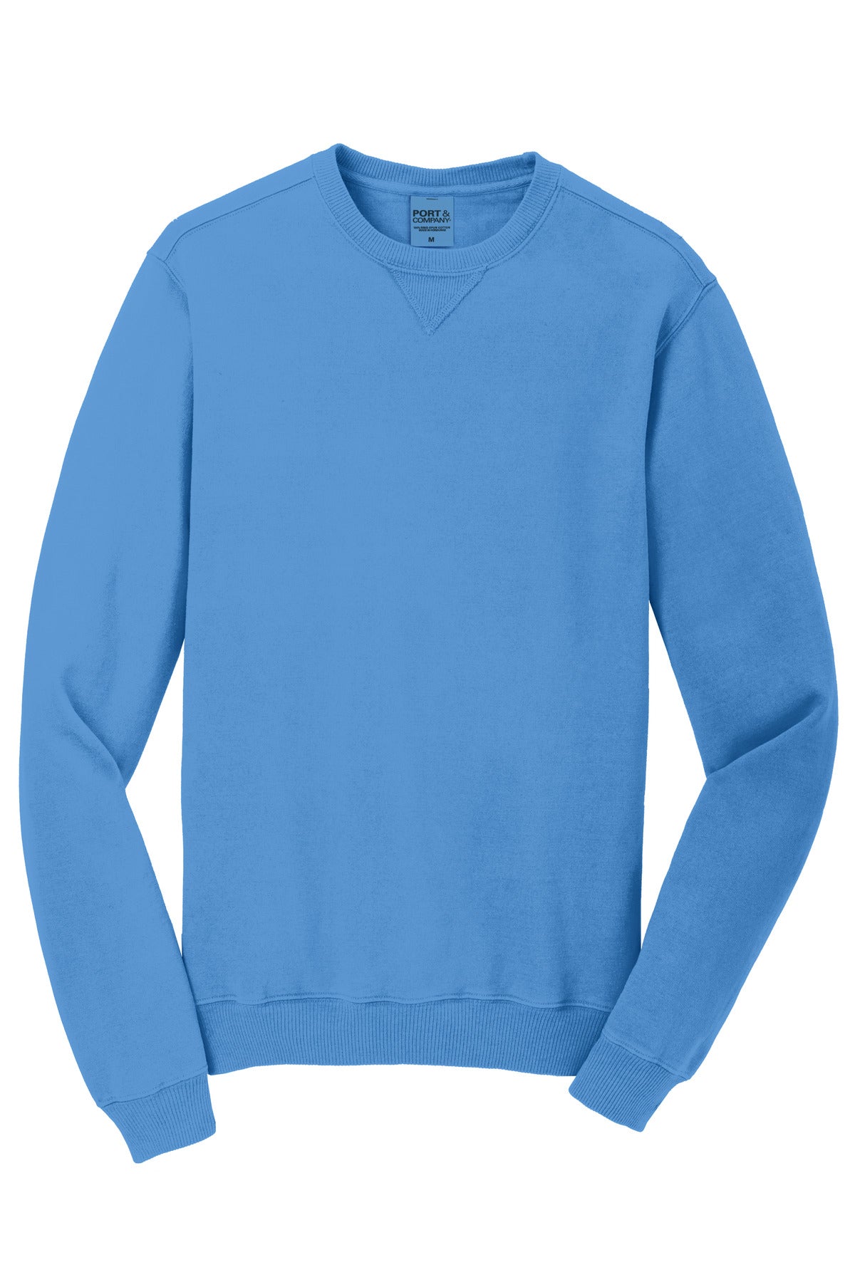 Port & Co Beach Wash Garment-Dyed Crewneck Sweatshirt PC098