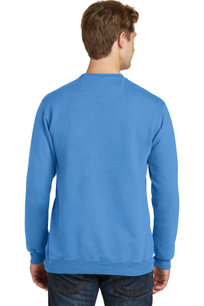 Port & Co Beach Wash Garment-Dyed Crewneck Sweatshirt PC098