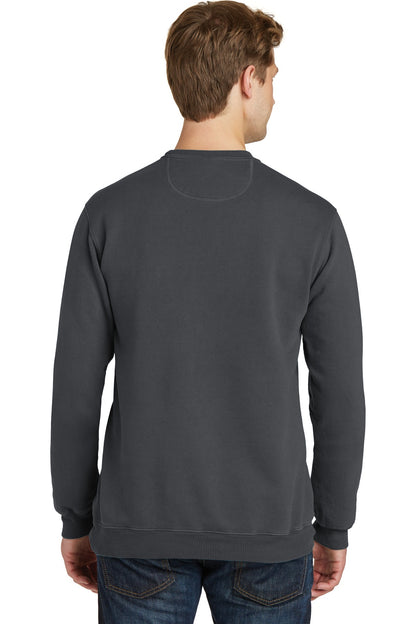 Port & Co Beach Wash Garment-Dyed Crewneck Sweatshirt PC098