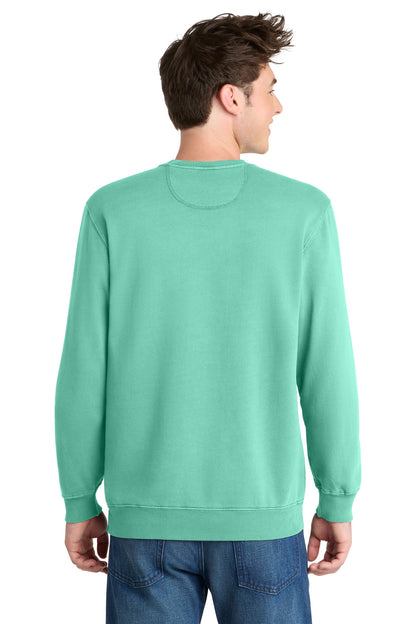 Port & Co Beach Wash Garment-Dyed Crewneck Sweatshirt PC098