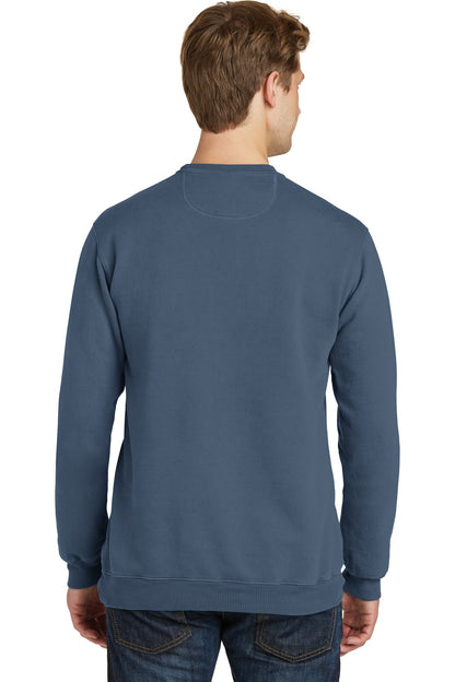 Port & Co Beach Wash Garment-Dyed Crewneck Sweatshirt PC098