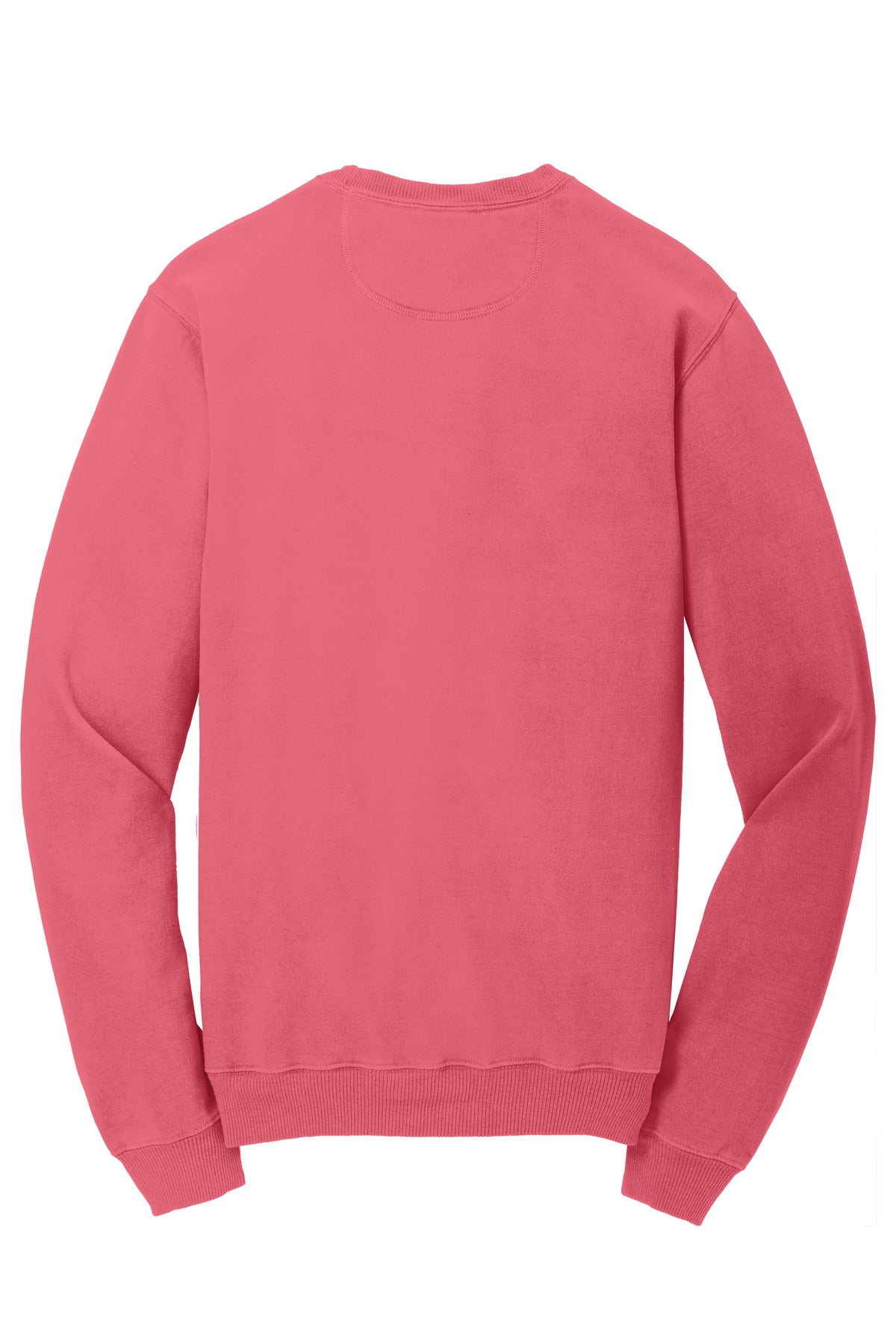 Port & Co Beach Wash Garment-Dyed Crewneck Sweatshirt PC098
