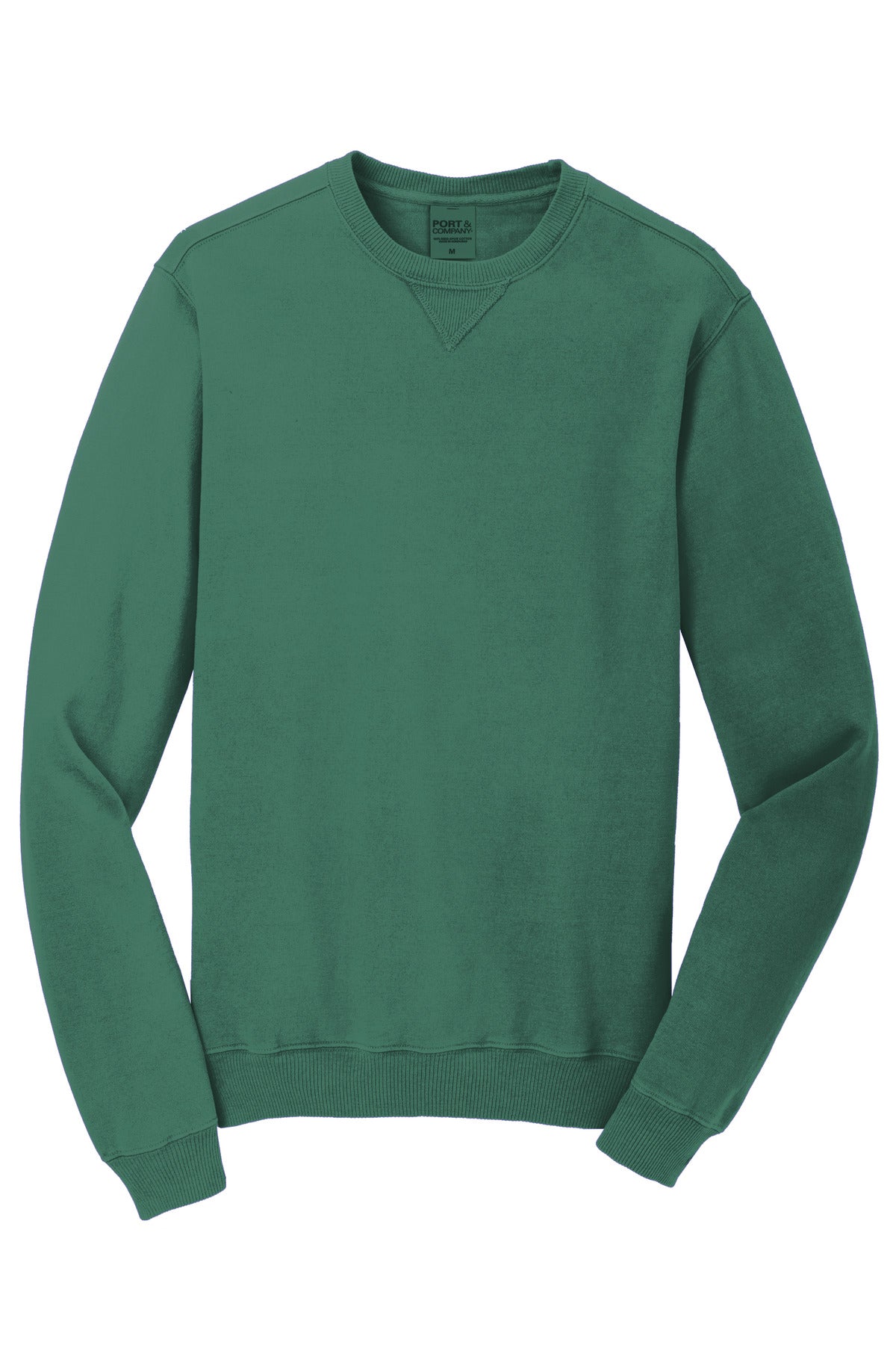 Port & Co Beach Wash Garment-Dyed Crewneck Sweatshirt PC098