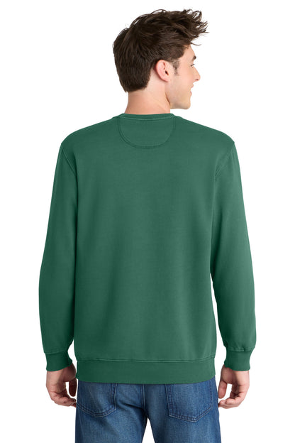 Port & Co Beach Wash Garment-Dyed Crewneck Sweatshirt PC098