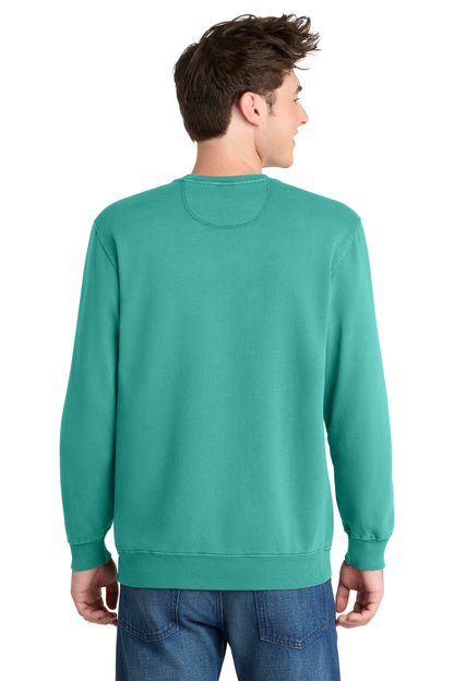 Port & Co Beach Wash Garment-Dyed Crewneck Sweatshirt PC098