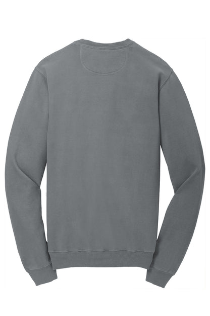 Port & Co Beach Wash Garment-Dyed Crewneck Sweatshirt PC098
