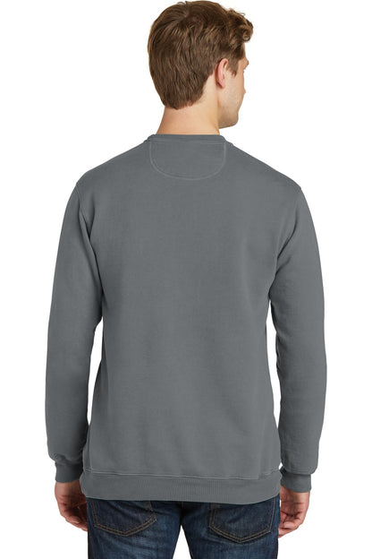 Port & Co Beach Wash Garment-Dyed Crewneck Sweatshirt PC098