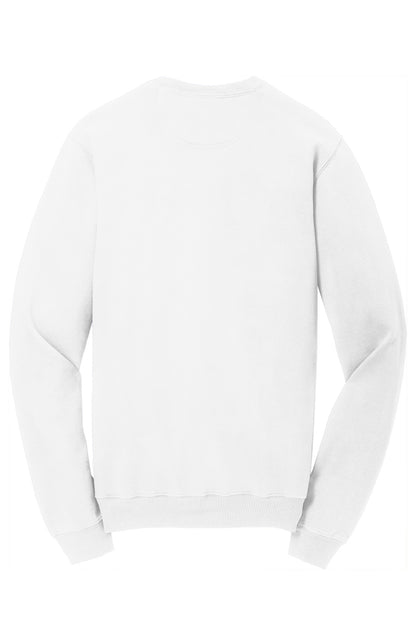 Port & Co Beach Wash Garment-Dyed Crewneck Sweatshirt PC098