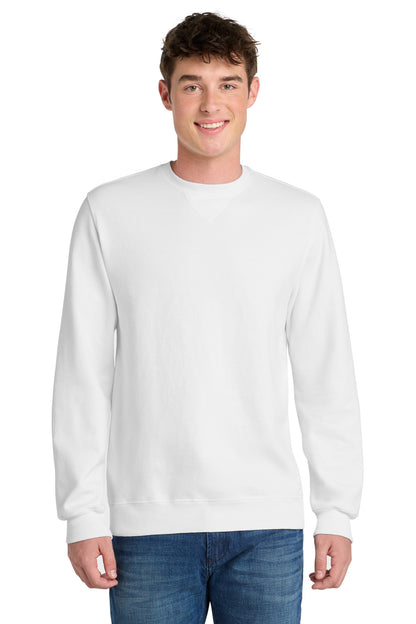 Port & Co Beach Wash Garment-Dyed Crewneck Sweatshirt PC098
