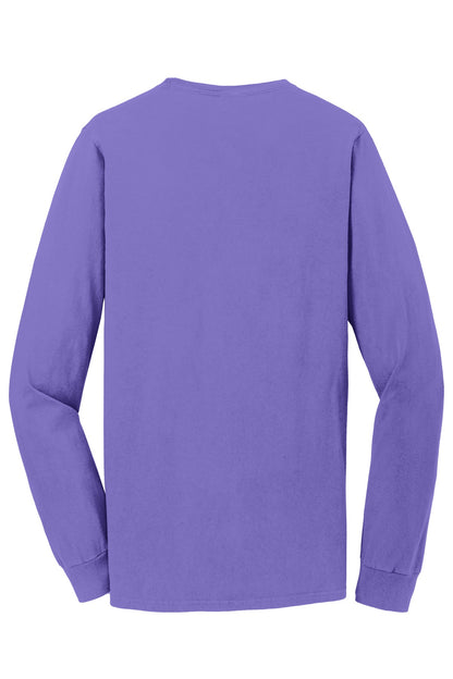 Port & Co Beach Wash Garment-Dyed Long Sleeve Tee PC099LS