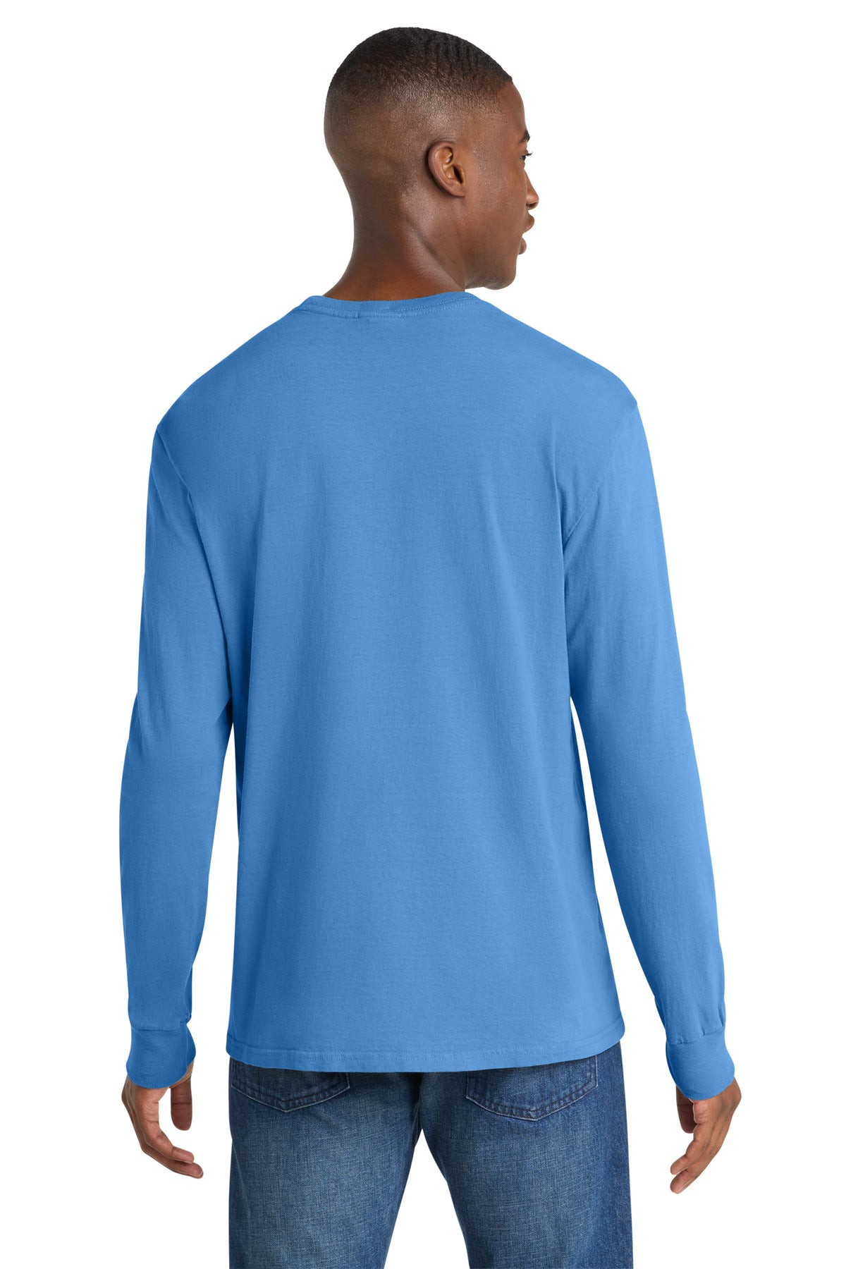 Port & Co Beach Wash Garment-Dyed Long Sleeve Tee PC099LS