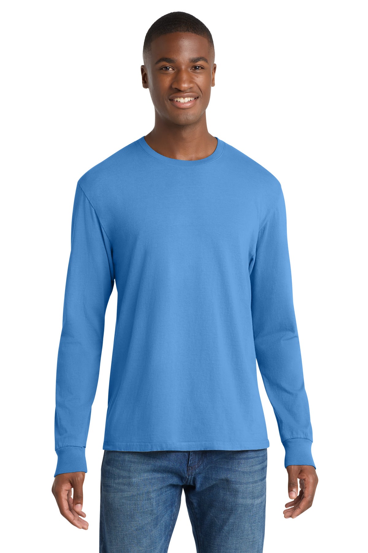 Port & Co Beach Wash Garment-Dyed Long Sleeve Tee PC099LS