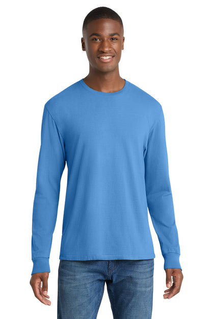 Port & Co Beach Wash Garment-Dyed Long Sleeve Tee PC099LS