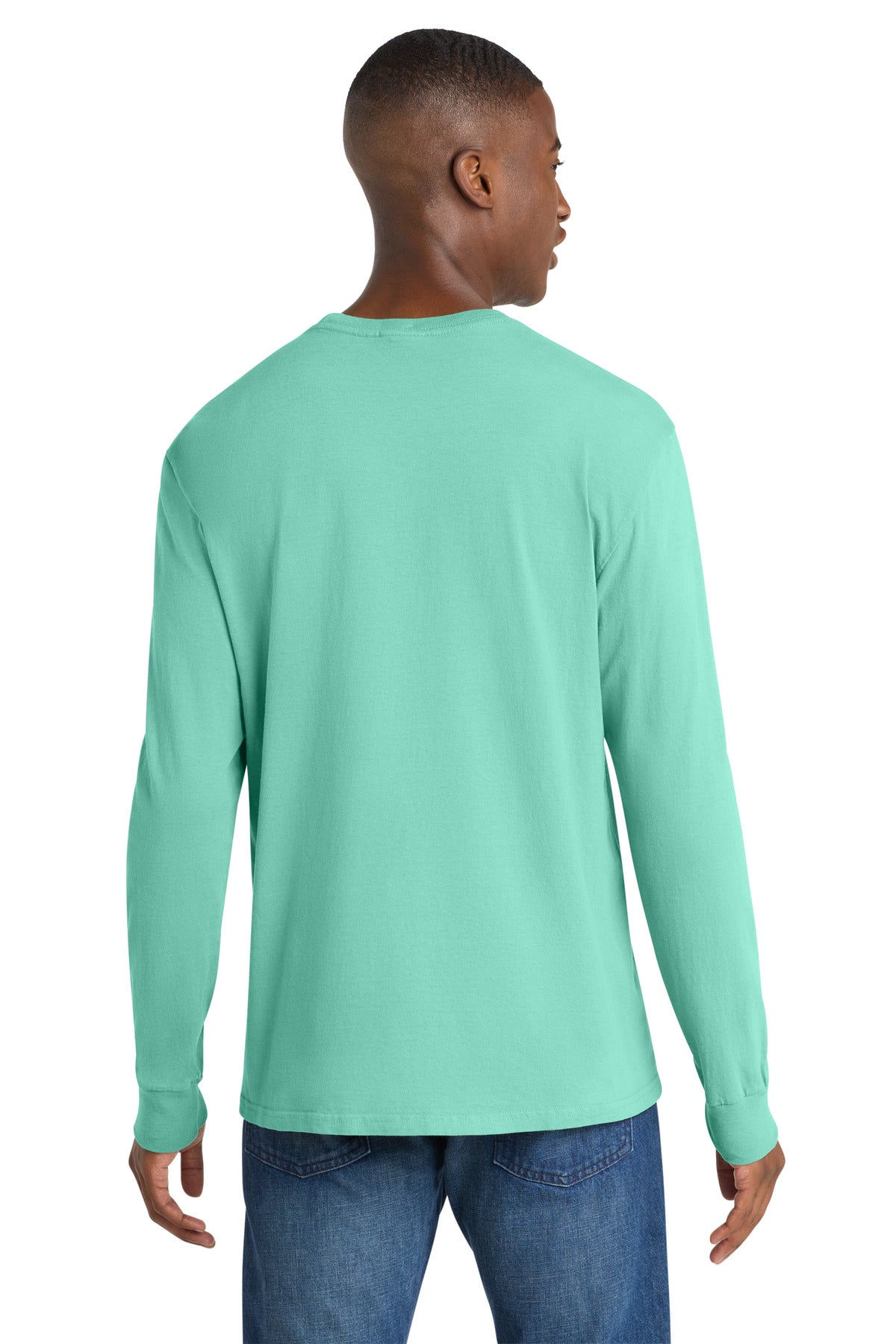 Port & Co Beach Wash Garment-Dyed Long Sleeve Tee PC099LS