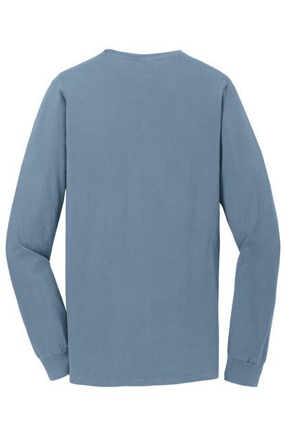 Port & Co Beach Wash Garment-Dyed Long Sleeve Tee PC099LS