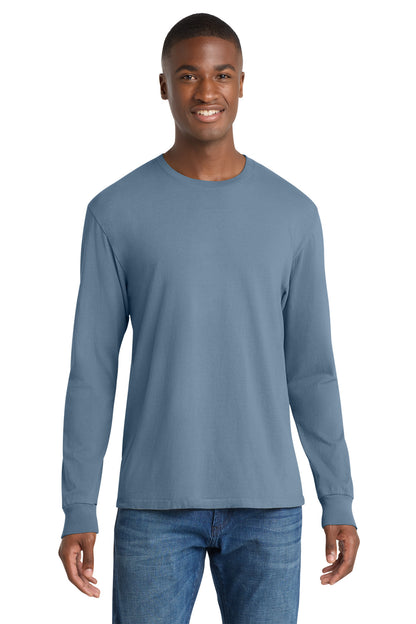 Port & Co Beach Wash Garment-Dyed Long Sleeve Tee PC099LS