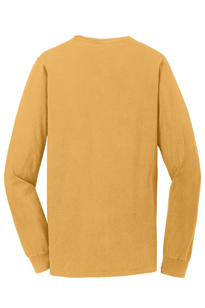Port & Co Beach Wash Garment-Dyed Long Sleeve Tee PC099LS