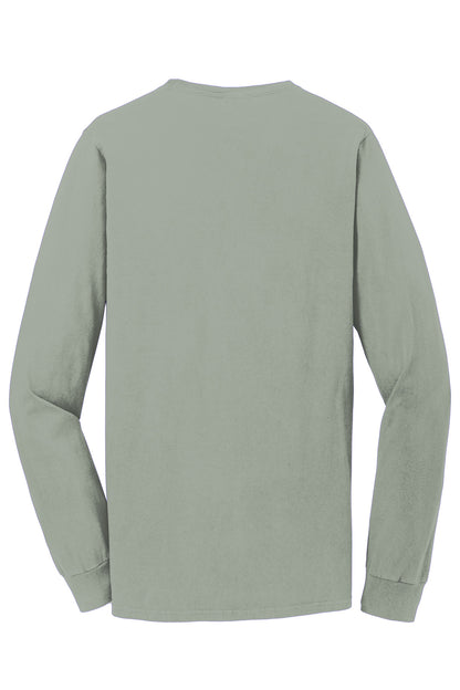 Port & Co Beach Wash Garment-Dyed Long Sleeve Tee PC099LS