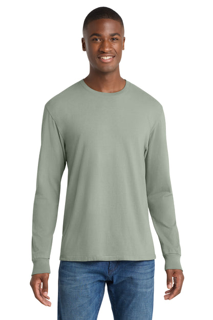 Port & Co Beach Wash Garment-Dyed Long Sleeve Tee PC099LS