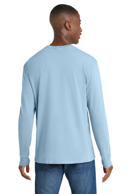 Port & Co Beach Wash Garment-Dyed Long Sleeve Tee PC099LS