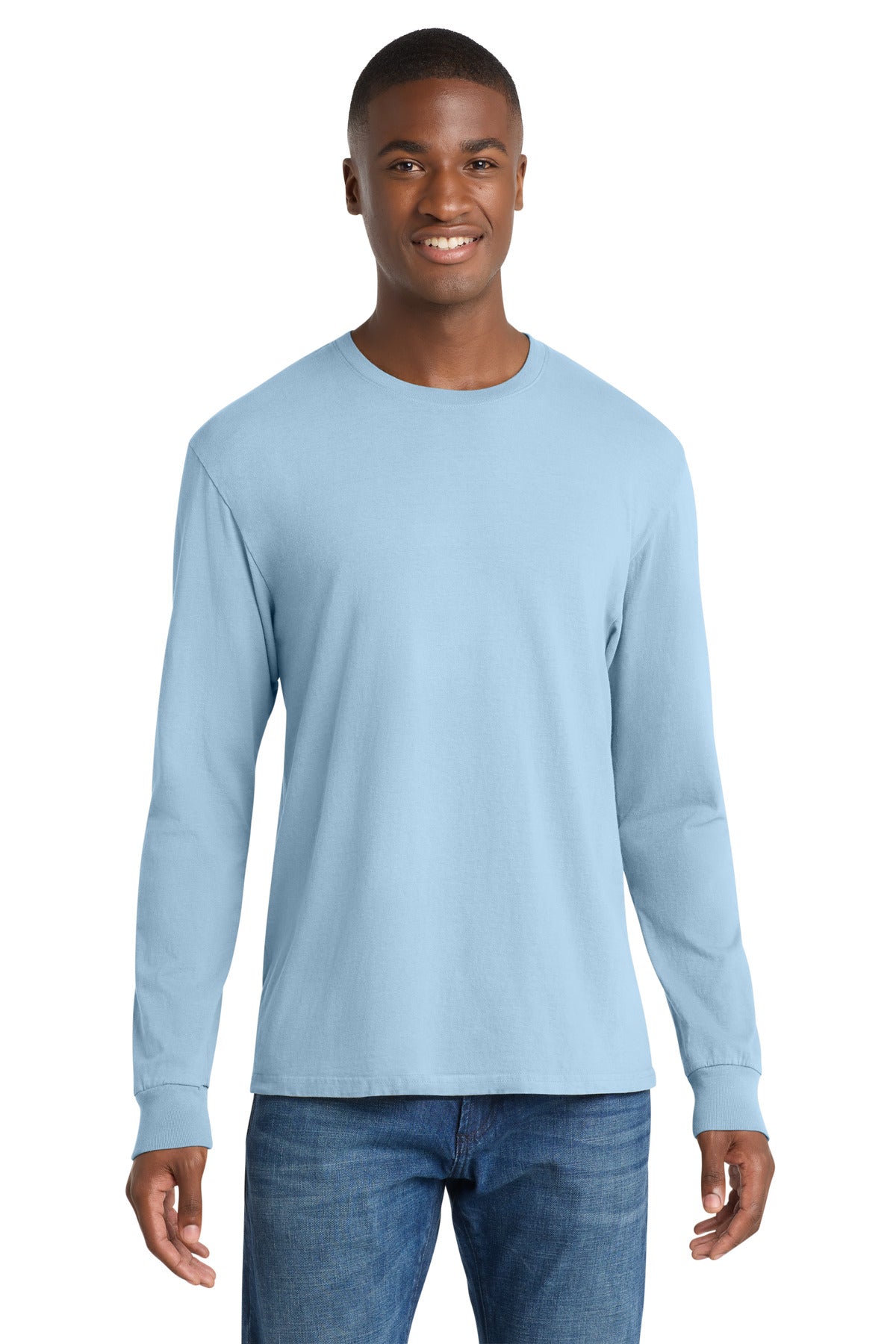 Port & Co Beach Wash Garment-Dyed Long Sleeve Tee PC099LS