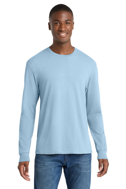 Port & Co Beach Wash Garment-Dyed Long Sleeve Tee PC099LS