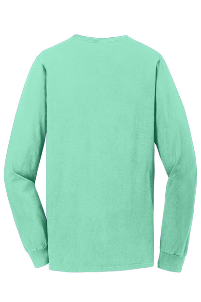 Port & Co Beach Wash Garment-Dyed Long Sleeve Tee PC099LS