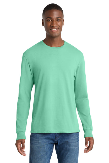 Port & Co Beach Wash Garment-Dyed Long Sleeve Tee PC099LS