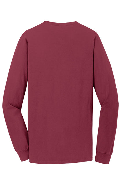 Port & Co Beach Wash Garment-Dyed Long Sleeve Tee PC099LS