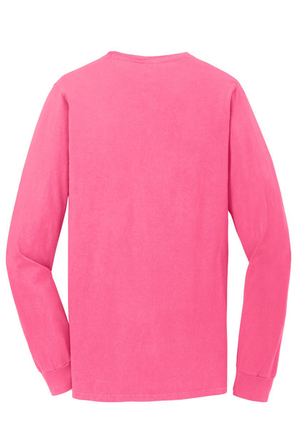Port & Co Beach Wash Garment-Dyed Long Sleeve Tee PC099LS