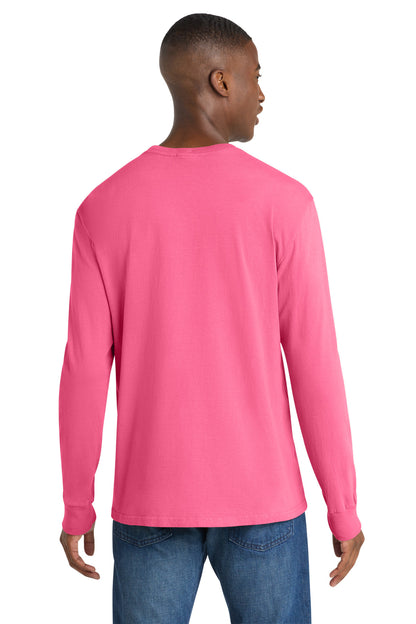 Port & Co Beach Wash Garment-Dyed Long Sleeve Tee PC099LS