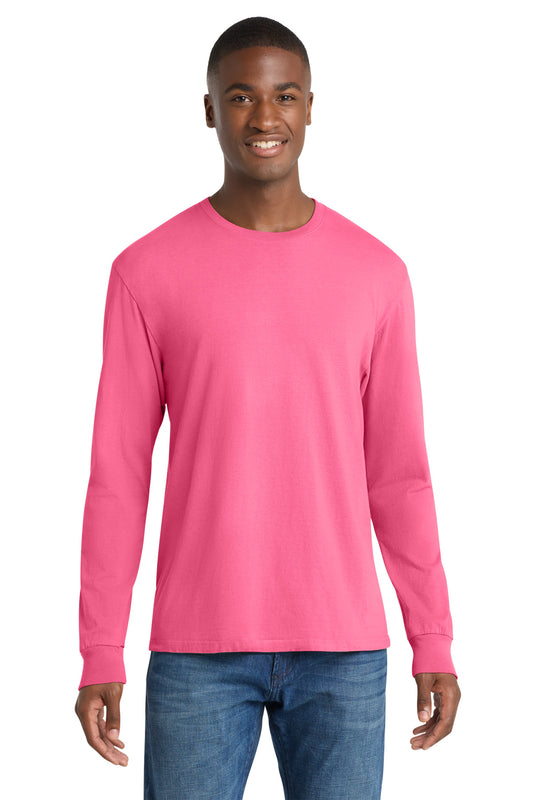 Port & Co Beach Wash Garment-Dyed Long Sleeve Tee PC099LS