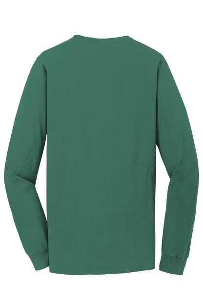 Port & Co Beach Wash Garment-Dyed Long Sleeve Tee PC099LS